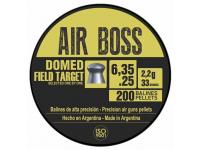 Пули пневматические Apolo Air Boss Domed Field Target 6,35 мм 2,2 г (33 grains, 200 штук)