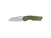Нож Microtech MSI Ram-Lok (зеленая G10 рукоять, Stonewash клинок)