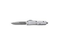 Нож Microtech MT_231-10APCR UTX-85 S-E (серая алюминиевая рукоять, апокалиптик)