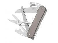 Нож Fox Knives FFX-VP130-SF5 TI Vulpis (рукоять титан, клинок М390)