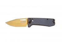 Нож Sog Ultra XR Carbon Gold (сталь Cryo S35VN, рукоять Carbon Fiber)