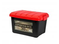 Ящик Следопыт Expedition Box 30 л (черный, красный)