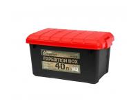 Ящик Следопыт Expedition Box 40 л (черный, красный)