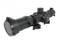 Оптический прицел Leapers 1-4x28 Accushot Tactical с быстросъемным креплением вид №4