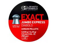 Пули пневматические JSB Exact Jumbo Express Diabolo 5,5 мм 0,93 г (250 штук)