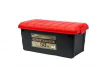 Ящик Следопыт Expedition Box 50 л (черный, красный)