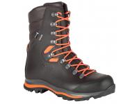 Ботинки AKU Riserva Hi 200 GTX охотничьи (Brown-Fluo Orange, размер 10 - 44,5)