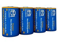 Батарейка BlueMAX CR123A Battery 3 В 1600 мАч PTC Protected (упаковка 4 штуки)