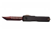 Нож Microtech MT_1119-16MS3 Ultratech Hellhound Blued Baker Forge Coppermai