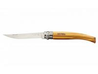 Нож Opinel Slim No.10 (нержавеющая сталь, дерево олива)
