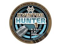 Пули пневматические Квинтор Hunter No1 6,35 мм, 2,7 г (200 штук)