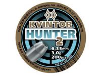 Пули пневматические Квинтор Hunter No2 6,35 мм, 3,0 г (200 штук)