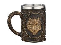 Кружка RORO с волком 600 мл (FY-11957)