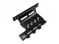 Кронштейн боковой MK04 для АК, Сайга с планкой Weaver сверху и сбоку (алюминий) вид №2