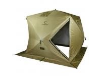 Баня-палатка Следопыт Куб 2,15x2,15x2,05 м, утепленная (3 слоя, олива)