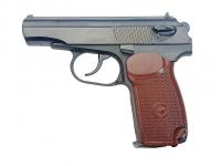 Пневматический пистолет МР-654К 4,5 мм (бак рук, гладкий ствол, резьба, фтор. прокладка) (уц) №Т22000746