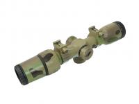 Оптический прицел Jager 1.5-6x42 мультикам на кольцах вид №5