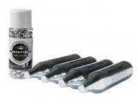 Шарики оцинкованные Borner Silver (250 штук) + Баллон CO2 Borner 12 гр (4 шт)