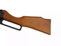 Пневматическая винтовка Borner XS-V0W02 Lever Action 4,5 мм (скоба Генри, дерево, 3 Дж) (Уценка №1) приклад слева