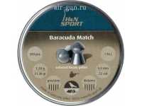 Пули пневматические H&N Baracuda Match 5,5 мм 1,38 грамма headsize 5,53 мм (200 шт.) 