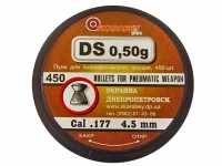 Пули пневматические DS 4,5 мм  0,5 грамма  (450 шт.)
