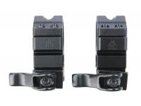 Кольца Leapers UTG 30 мм быстросъёмные на Picatinny с рычажным зажимом, средние (RQ2W3154) зажим