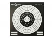 Мишень для пневматики AIR-GUN.RU (50 штук, черные)