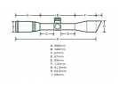 Оптический прицел Leapers 4-16x56 30 мм с подсветкой (36 цв.) (SCP3-UG4165AOIEW) - вид №1