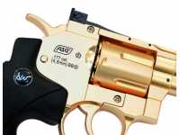 Пневматический револьвер ASG Dan Wesson 2,5 GOLD 4,5 мм