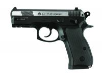 Пистолет ASG CZ 75D Compact, CO2, blowback, двухцветный (16189)