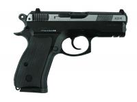 Пистолет ASG CZ 75D Compact, CO2, blowback, двухцветный (16189) боковой вид 1