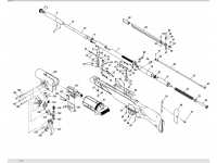 Пневматическая винтовка Diana 56 Target Hunter F 4,5 мм взрыв-схема