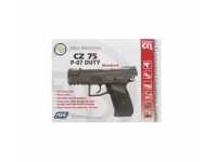 упаковка пневматического пистолета ASG CZ 75 P-07 Duty Blowback упаковка пневматического пистолета ASG CZ 75 P-07 Duty Blowback