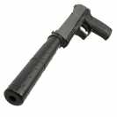 Пистолет ASG DL60 Socom пружинный (15918)
