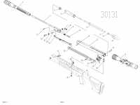 взрыв схема к пневматической винтовке Crosman R8-30131