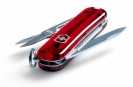 Нож – брелок SIGNATURE Ruby, 58 мм, полупрозрачный красный (0.6225.t) - вид №5