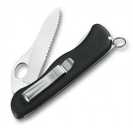 Нож для спецслужб с фиксатором SENTINEL, 111 мм, черный (0.8413.M3) - вид №3