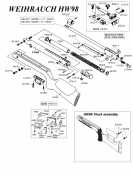 Пневматическая винтовка Weihrauch HW98 4,5 мм