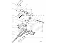 взрыв схема к пневматическому пистолету Crosman Colt 1911BB