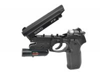 Пистолет пневматический Gamo PT-80 Combo laser 4,5 мм вид №6