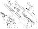 Карабин ОП СКС б/о 7,62х39 (ВПО) - взрыв-схема