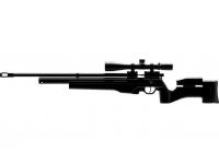 Пневматическая винтовка Ataman M2R Тактик Тип I 6,35 мм (Черный)(магазин в комплекте)(226/RB)