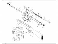 Пневматическая винтовка Diana 240 Classic 4,5 мм взрыв-схема