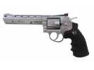 Пневматический револьвер ASG Dan Wesson 6 Silver пулевой 4,5 мм
