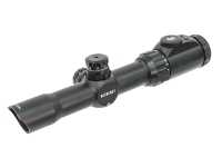 Оптический прицел  Leapers 1-8X28 Accushot 30mm, подсв.36цв.,сетка Circle Dot выгр.,кольца (SCP3-18IECDQ)