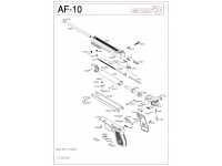 взрыв схема к пневматическому пистолету Gamo AF-10