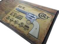 упаковка пневматического револьвера Umarex Colt SAA .45-5,5 nickel finish пулевой №2