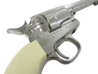 барабан пневматического револьвера Umarex Colt SAA .45-5,5 nickel finish пулевой вид справа