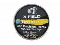 Пули пневматические Н&N Stoeger X-Field 4,5 мм 0,56 гр (500 штук)