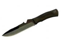 Нож Шторм ст. У8 (углерод) рукоять Elastron вид 3
